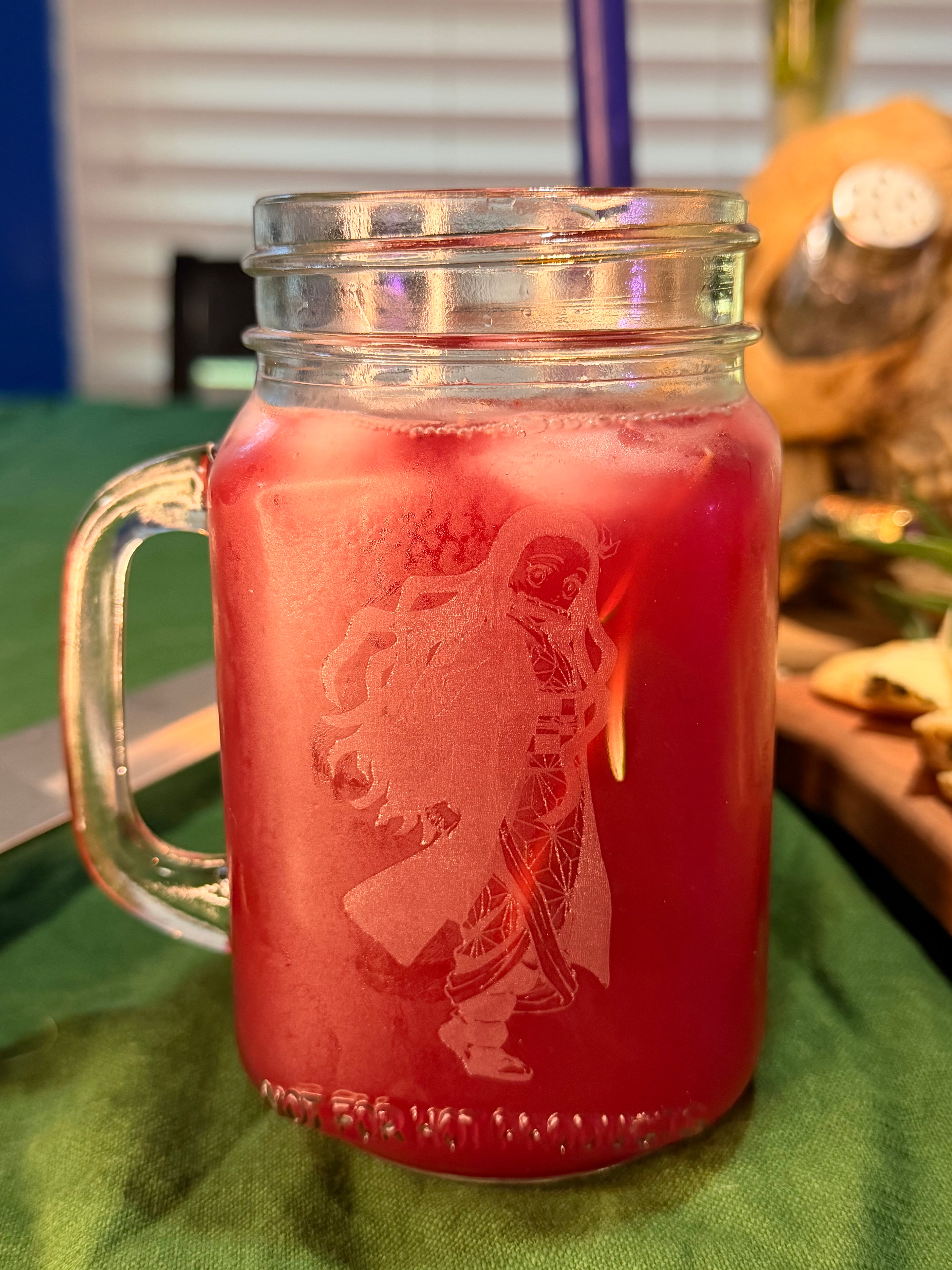 Nezuko-Inspired Mason Jar Glass – Demon Slayer Drinkware