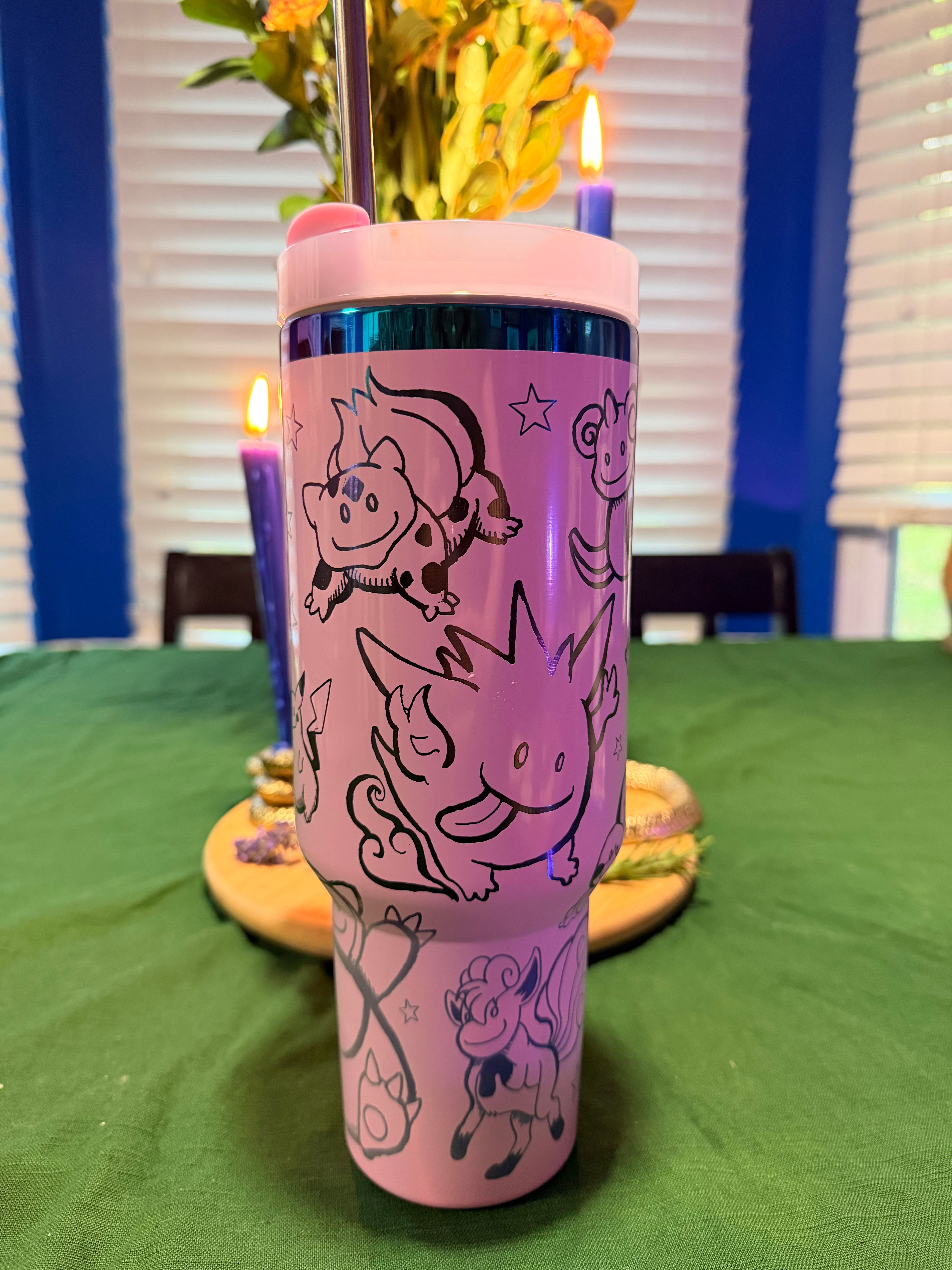 Ditto Pokétopia 40oz Tumbler – Transform Your Hydration