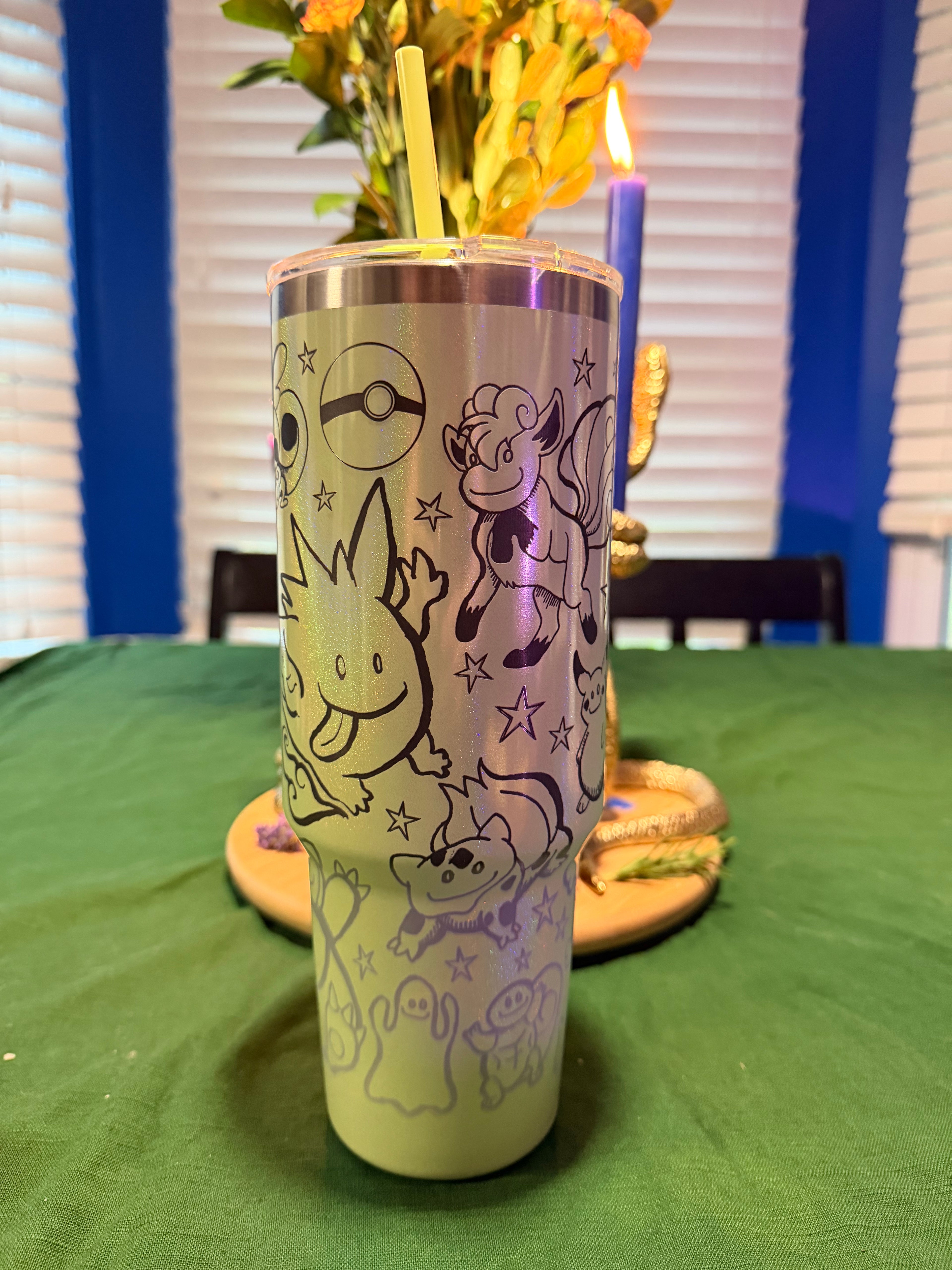 Ditto Pokétopia 40oz Tumbler – Transform Your Hydration